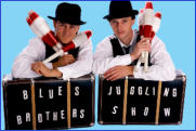 Jongliershow - Blues Brothers